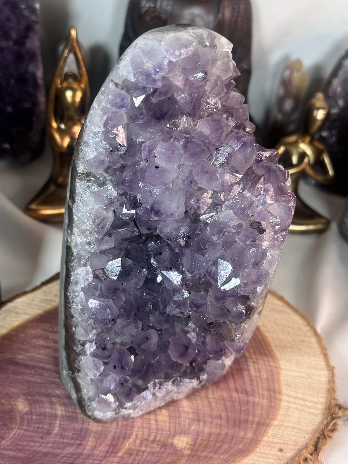 Rainbow Amethyst - Raw Basecut