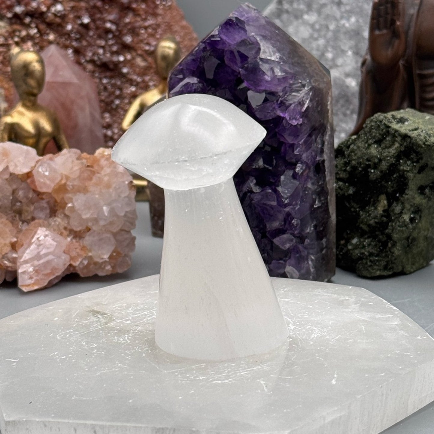 Selenite Mushroom