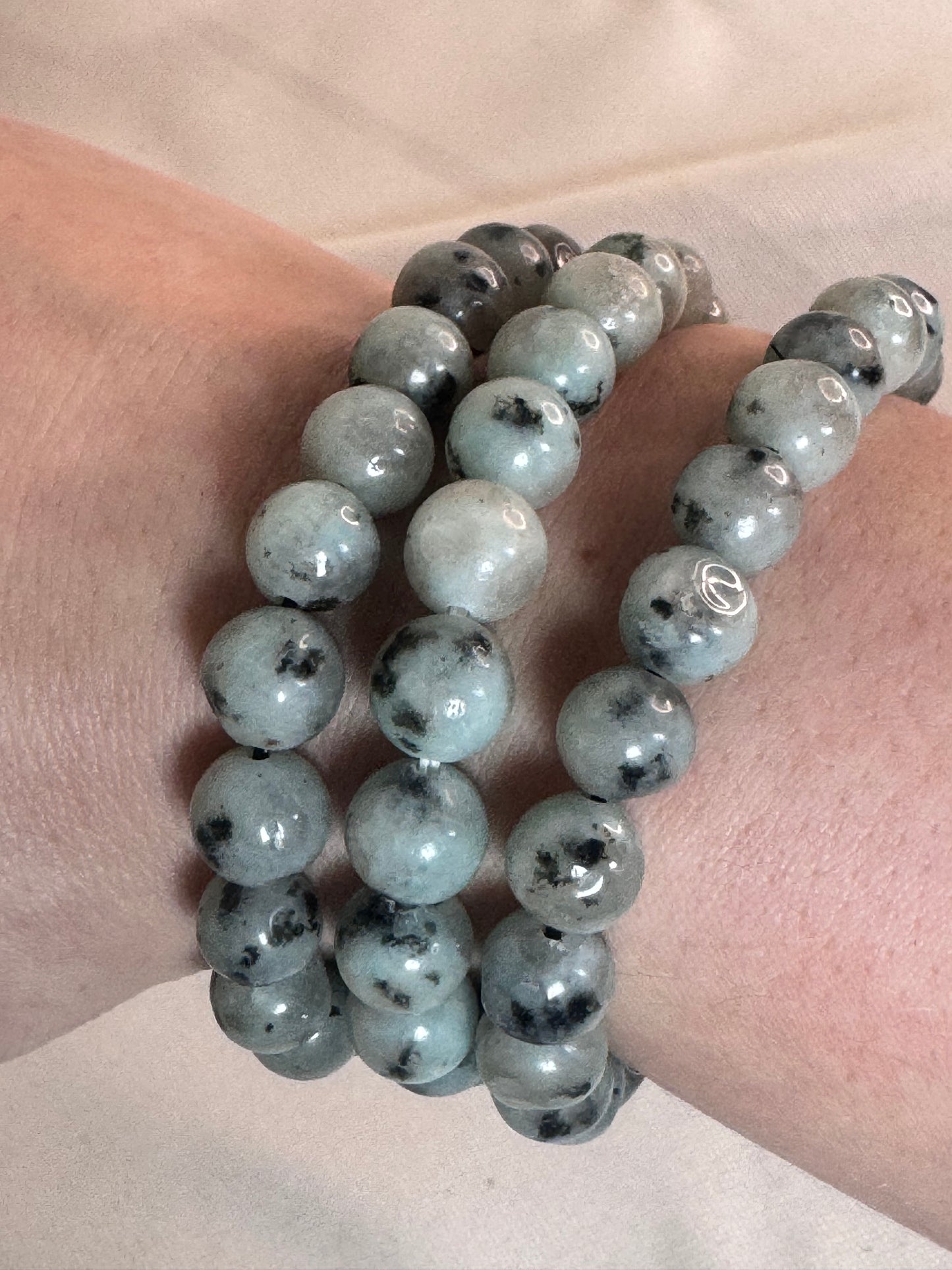 Kiwi Jasper Bracelet 8mm