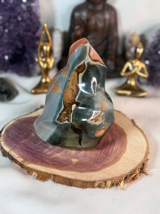 Polychrome Jasper Flame