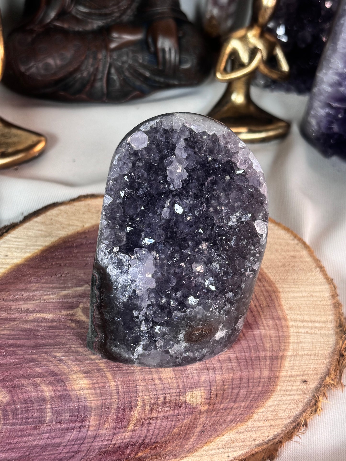 Rainbow Amethyst - Raw Basecut