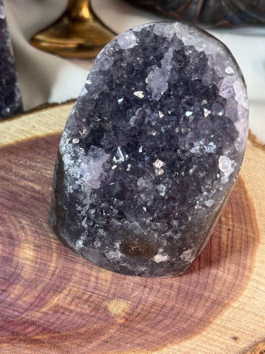 Rainbow Amethyst - Raw Basecut