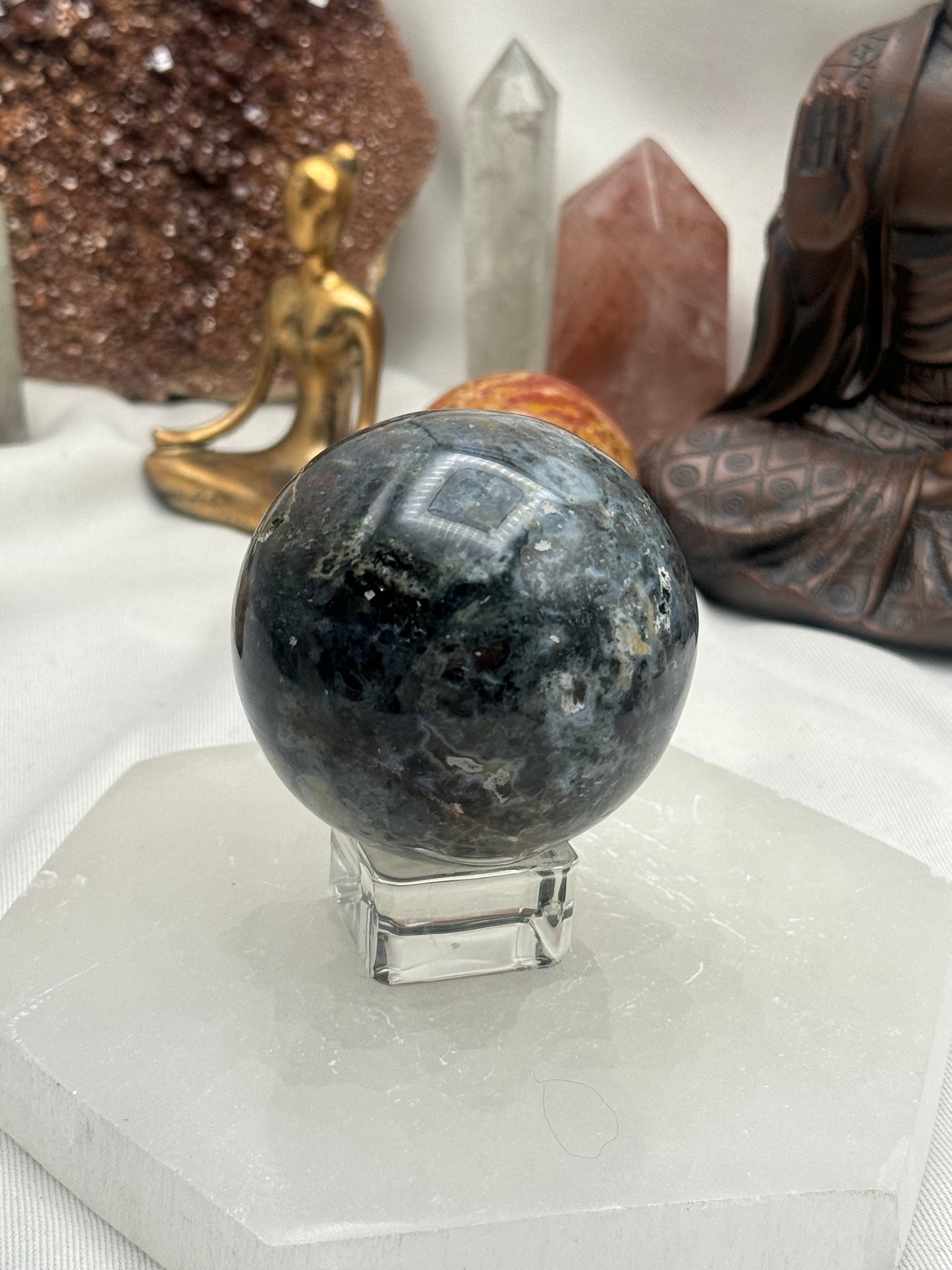 Ocean Jasper Sphere