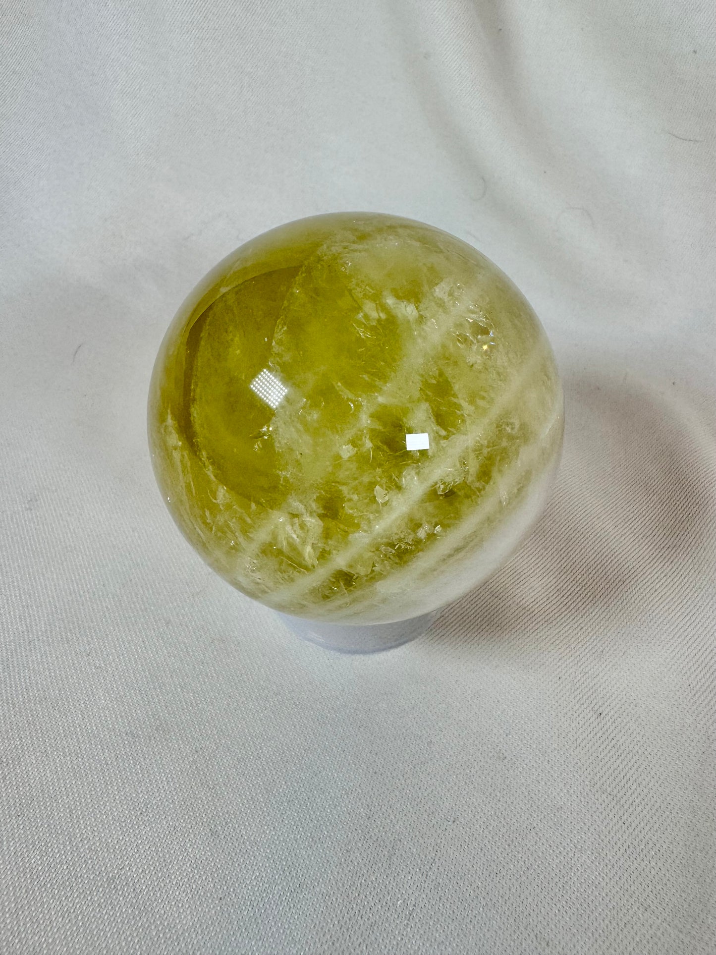 Lemon Citrine Sphere