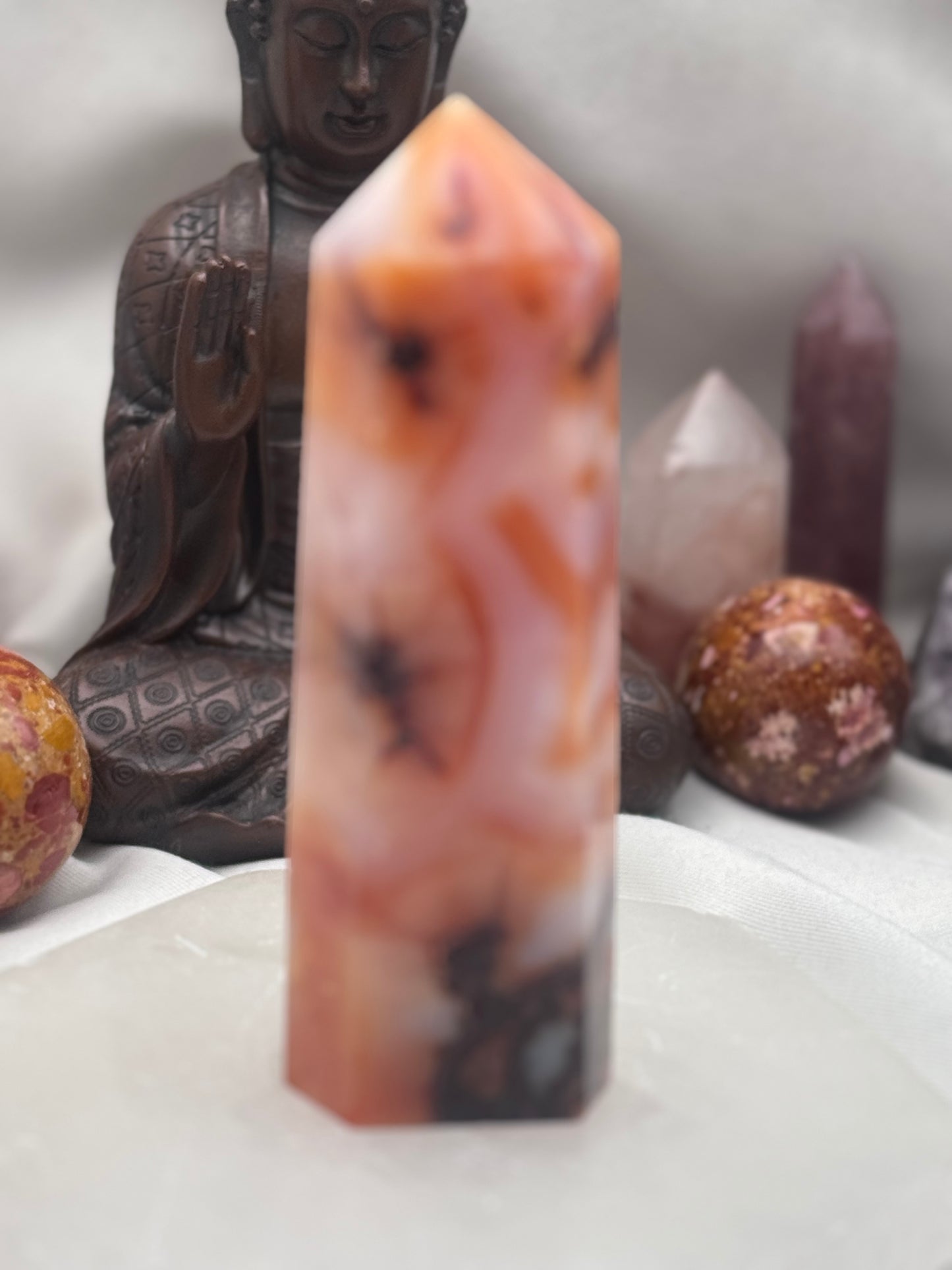 Carnelian Agate Tower