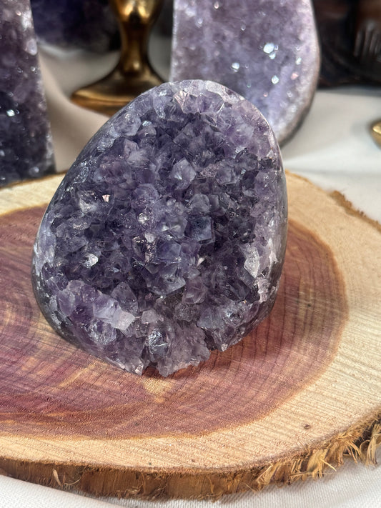 Rainbow Amethyst - Raw Basecut