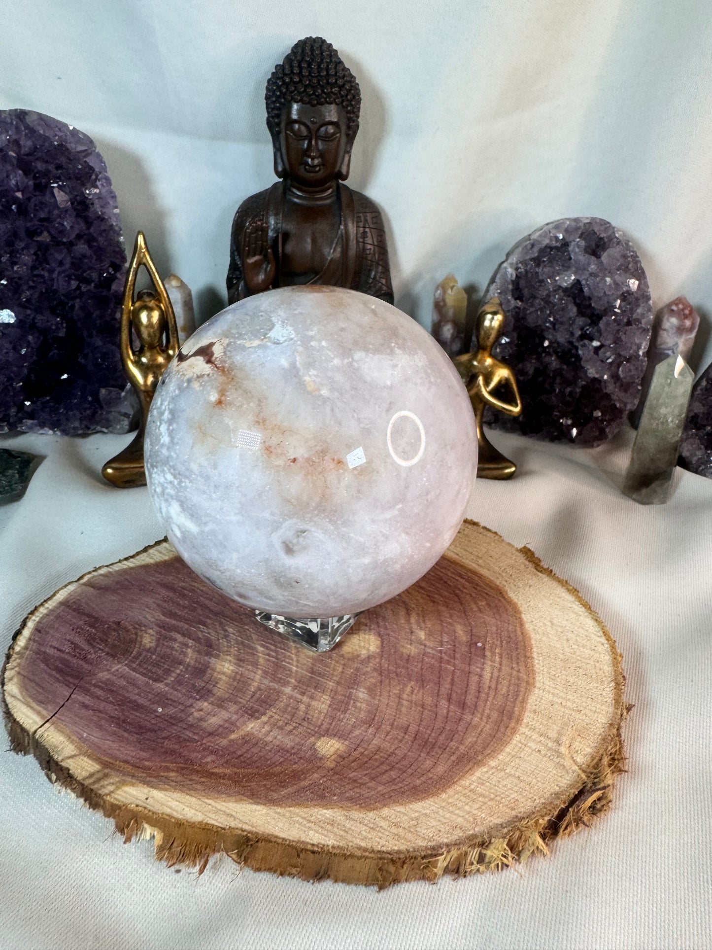 Pink Amethyst Sphere - Large