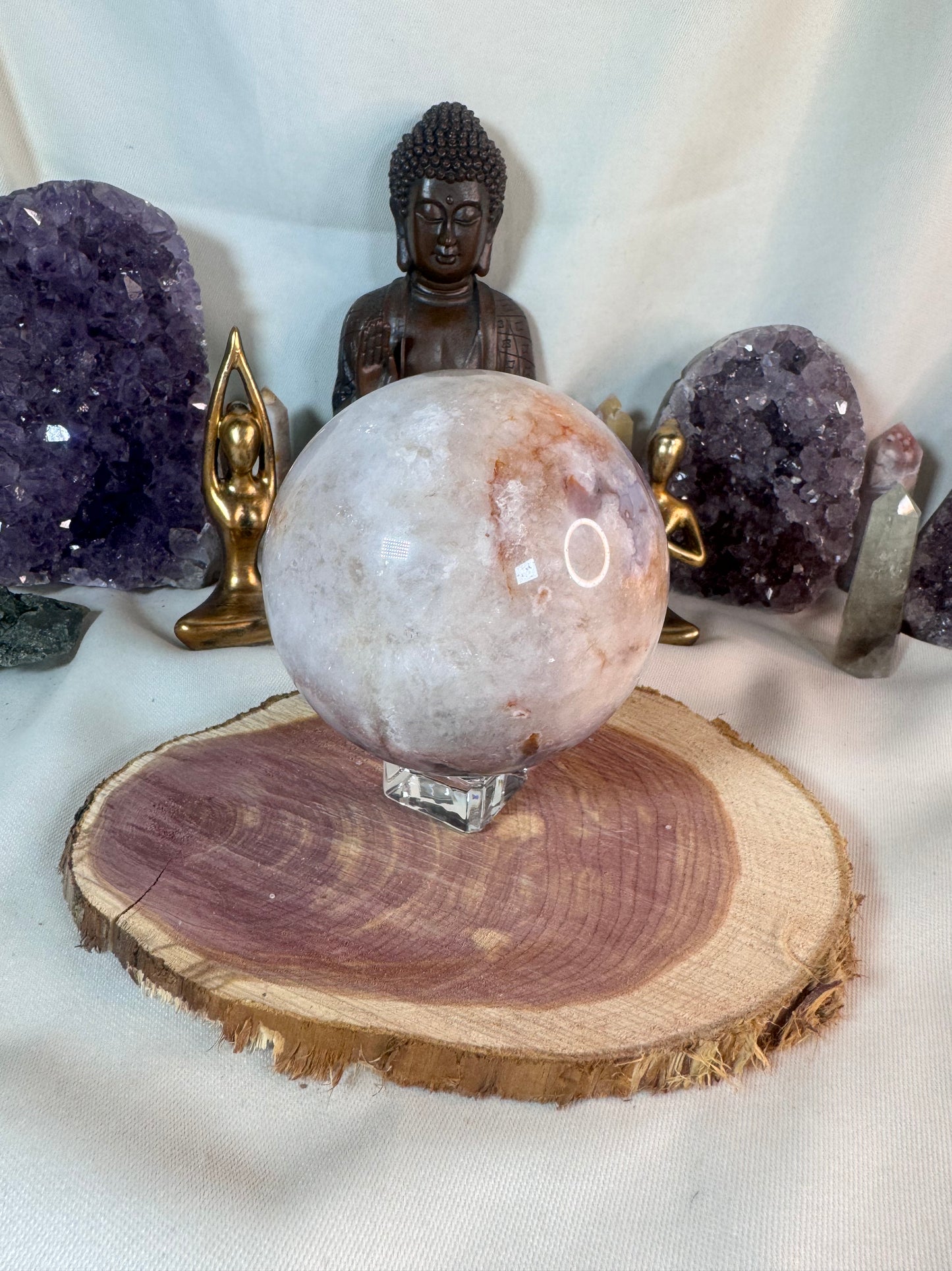 Pink Amethyst Sphere - Large