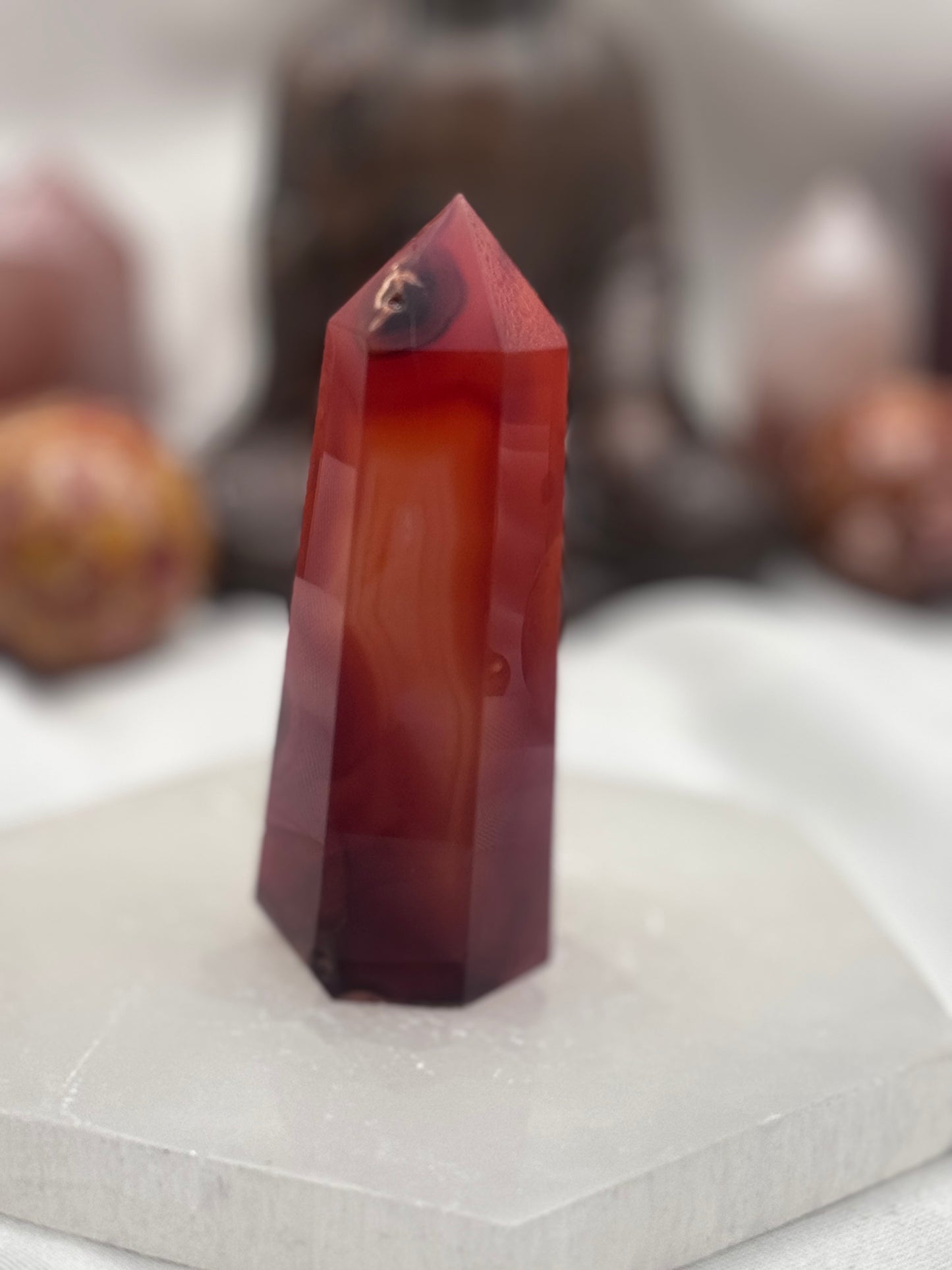 Carnelian Agate Tower