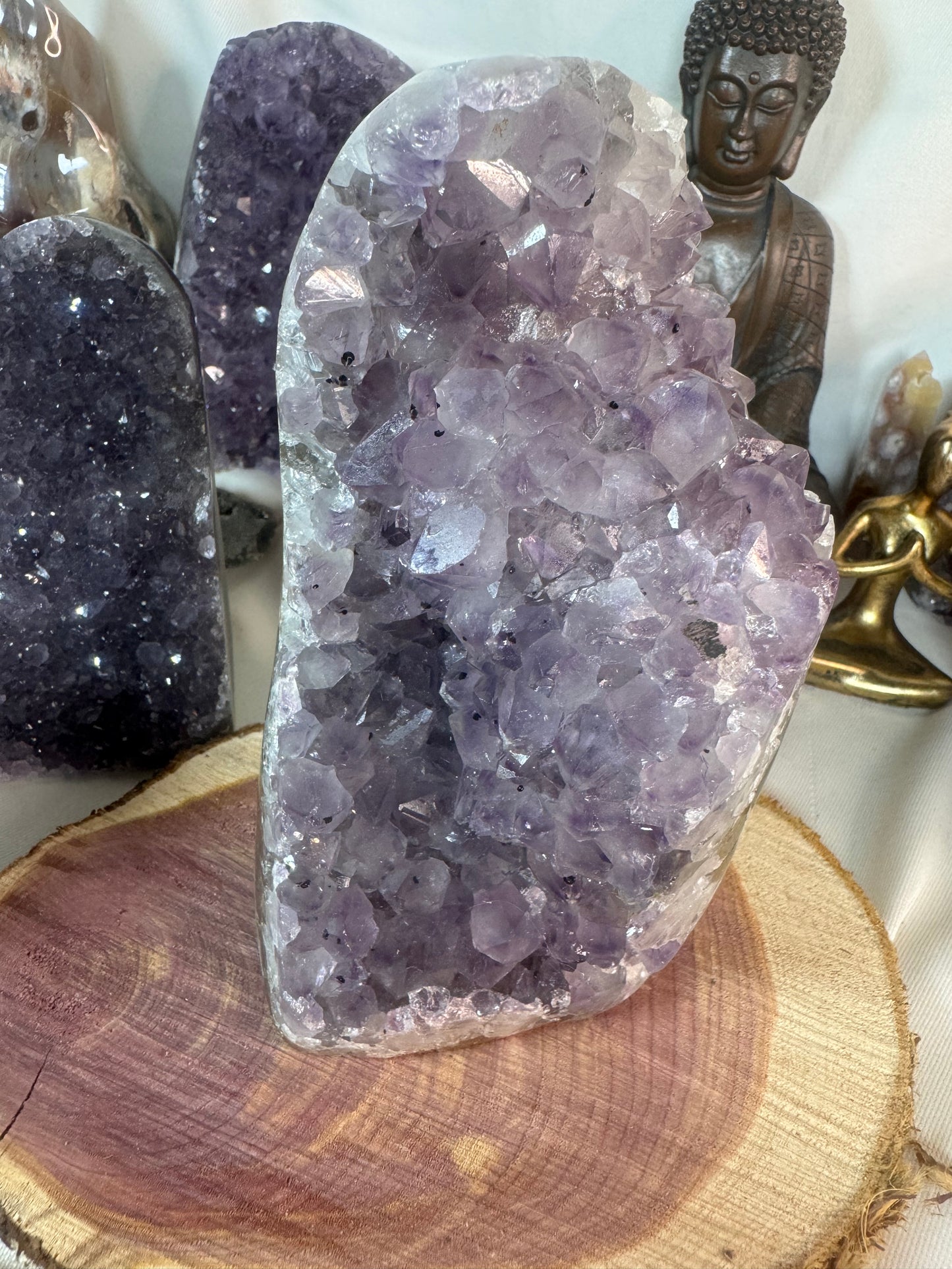 Rainbow Amethyst - Raw Basecut