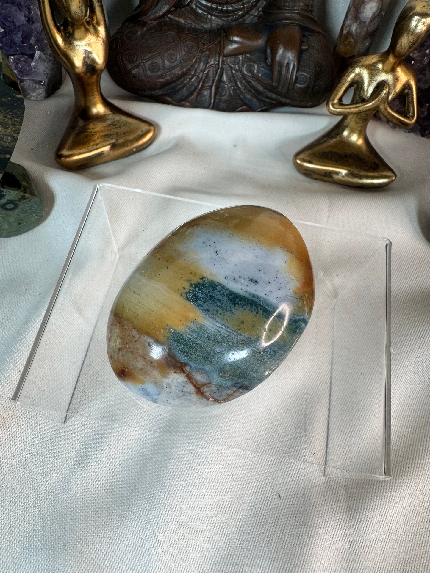 Ocean Jasper Palm Stone