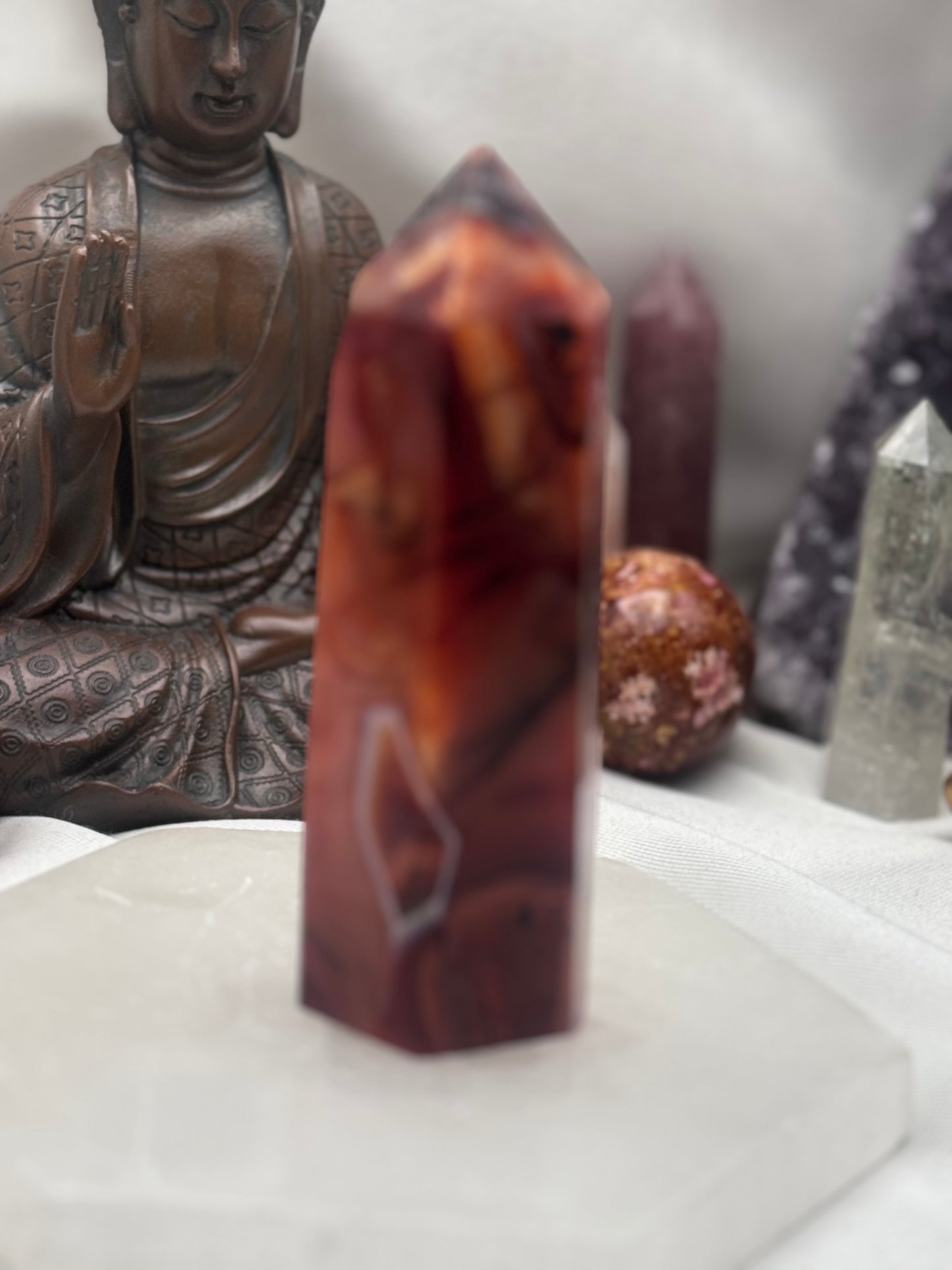 Carnelian Agate Tower