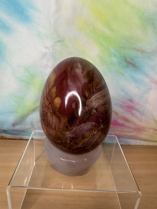 Petrified Wood Egg