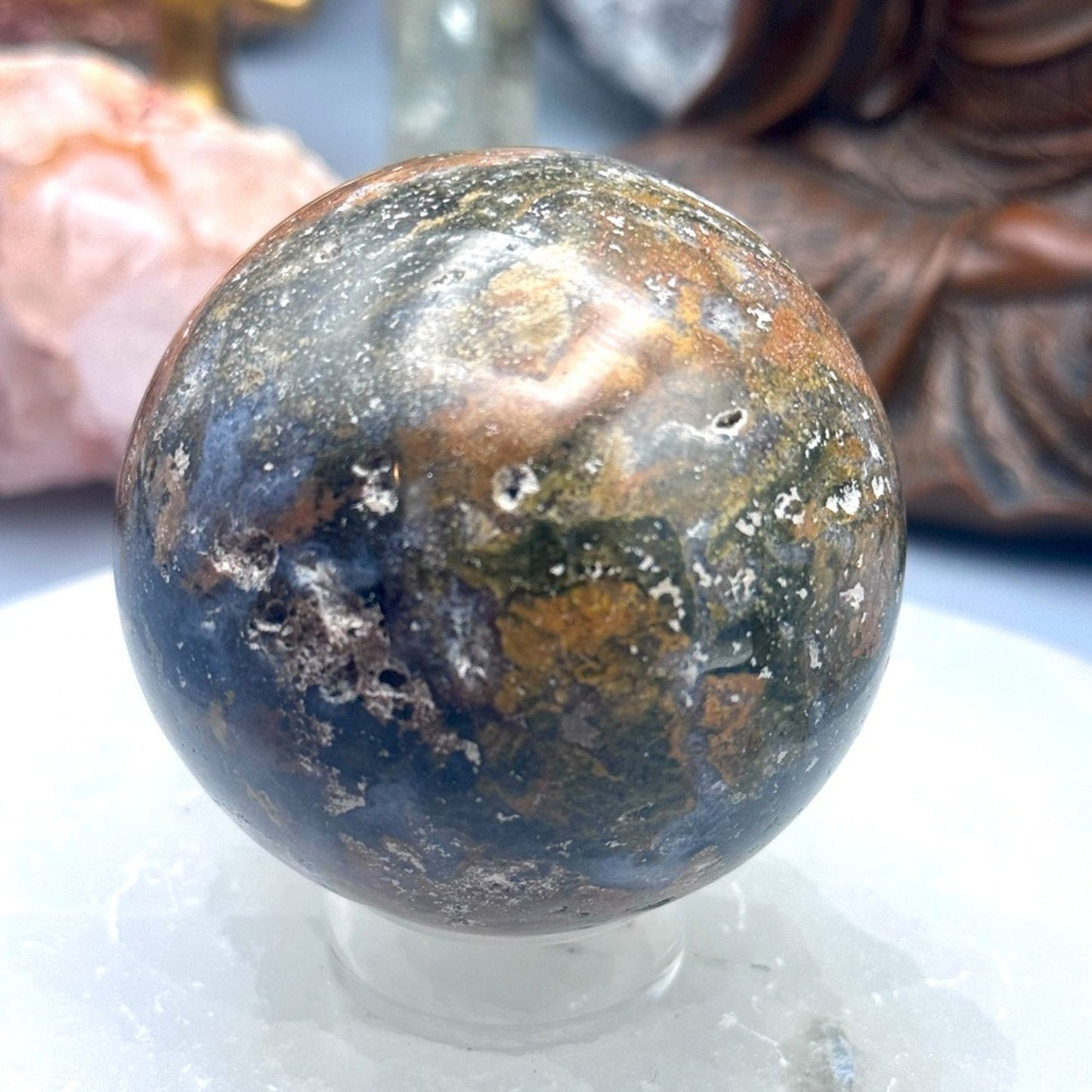 Ocean Jasper Sphere