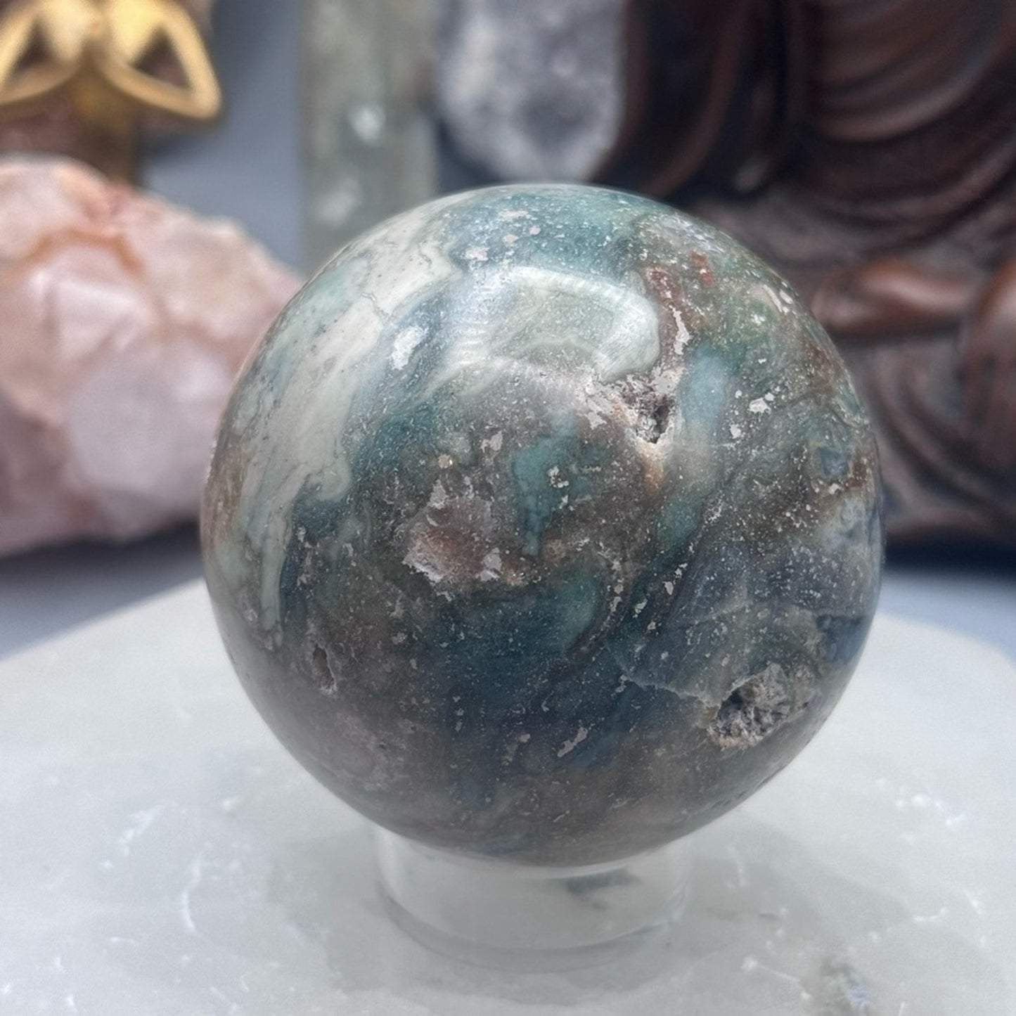 Ocean Jasper Sphere