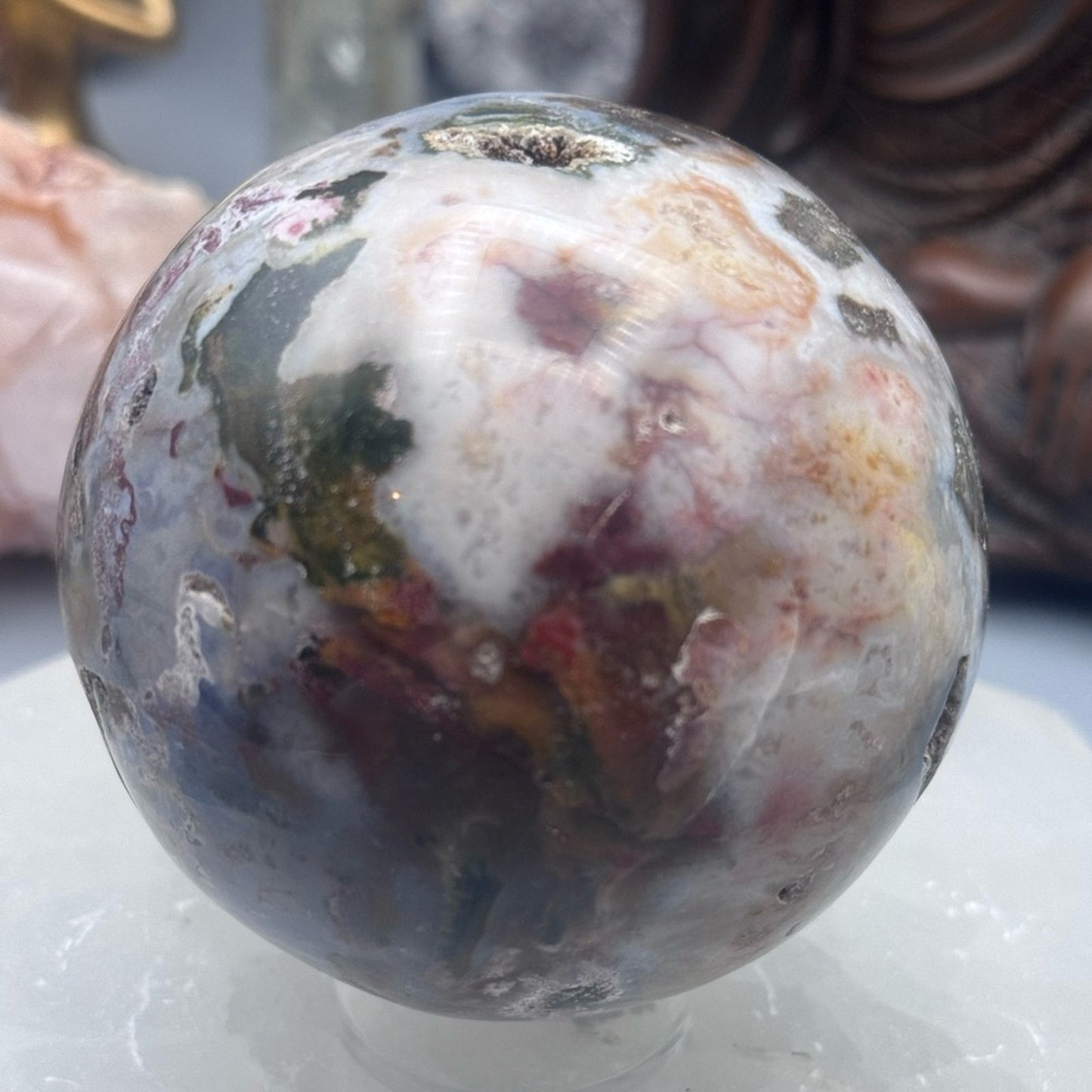 Ocean Jasper Sphere