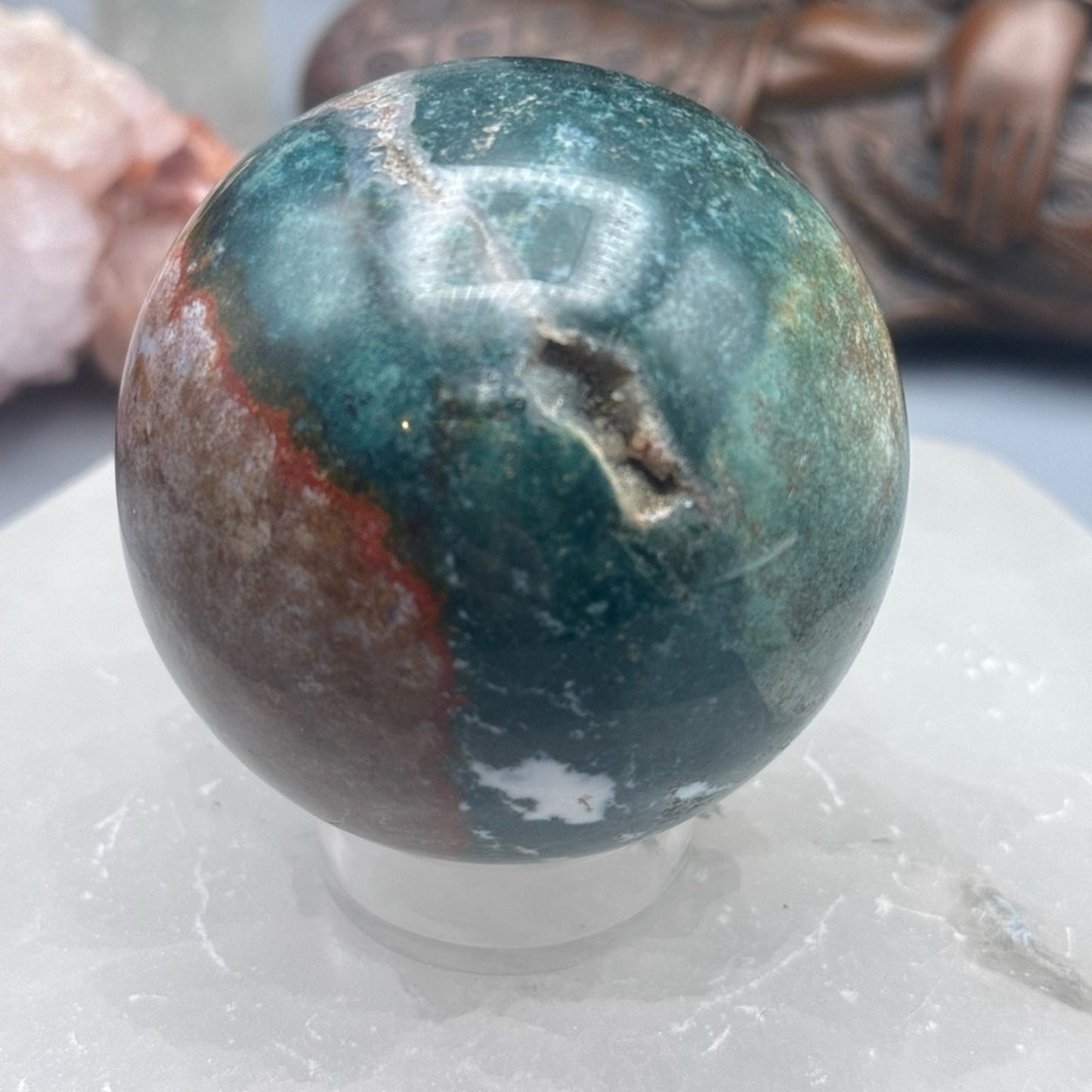 Ocean Jasper Sphere