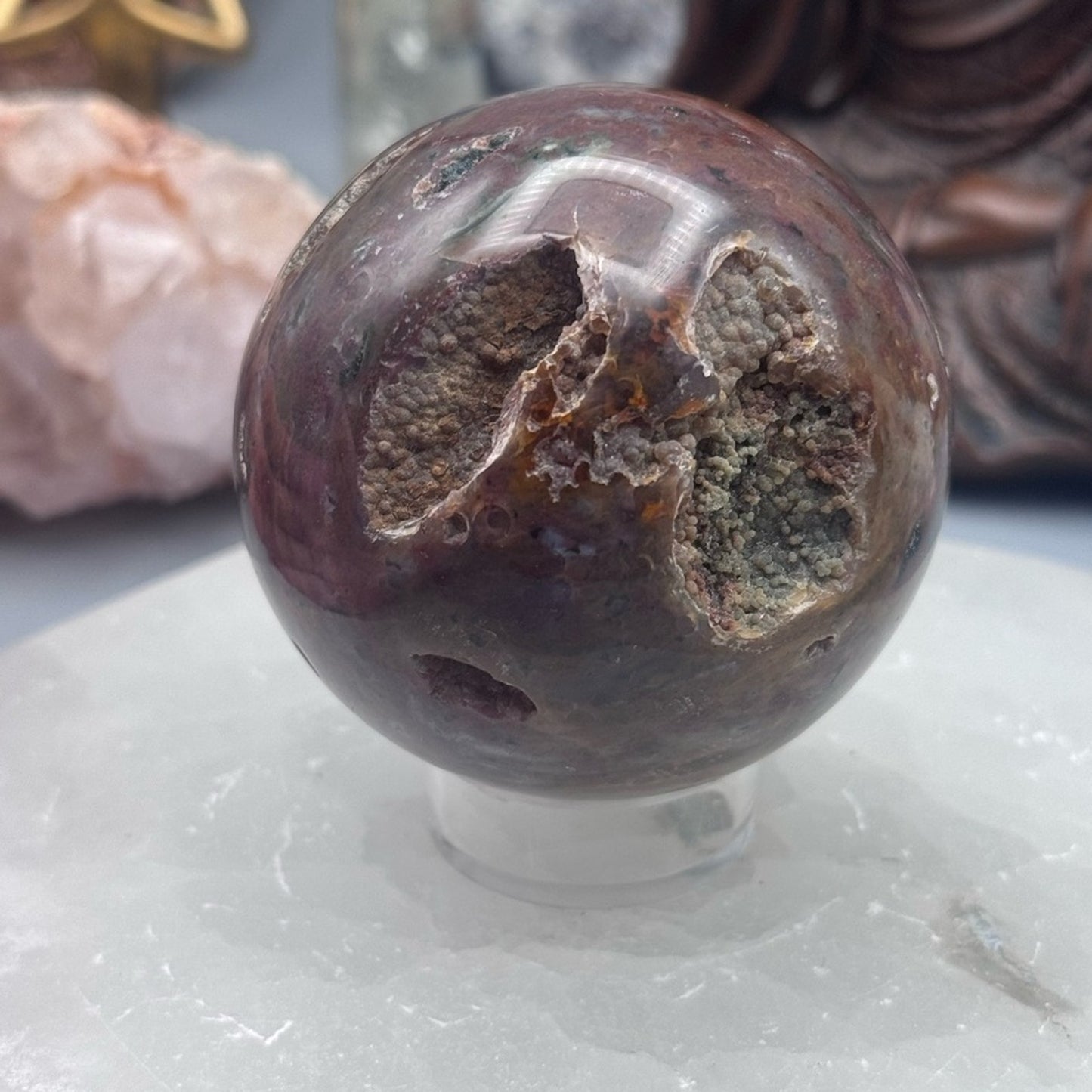 Ocean Jasper Sphere