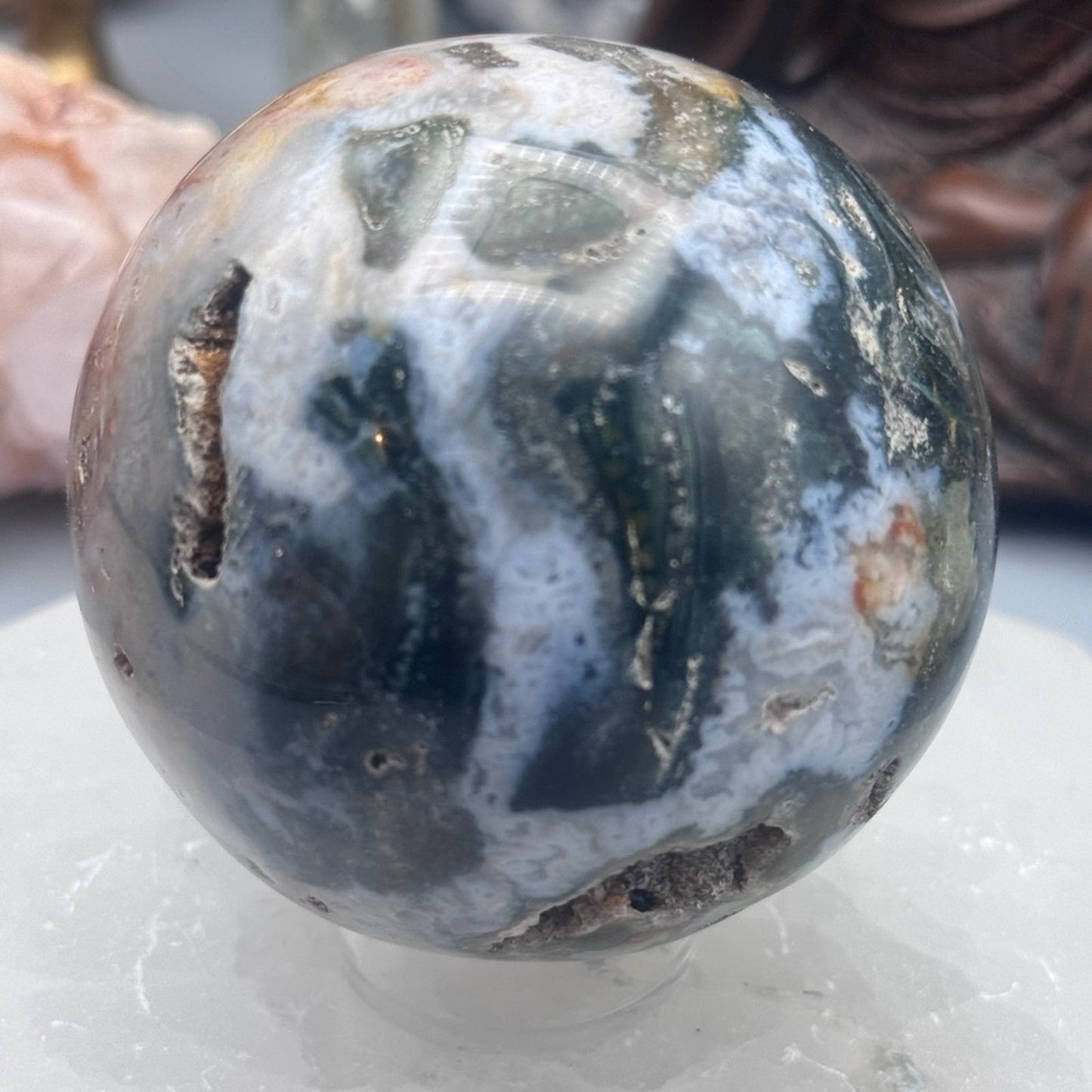 Ocean Jasper Sphere