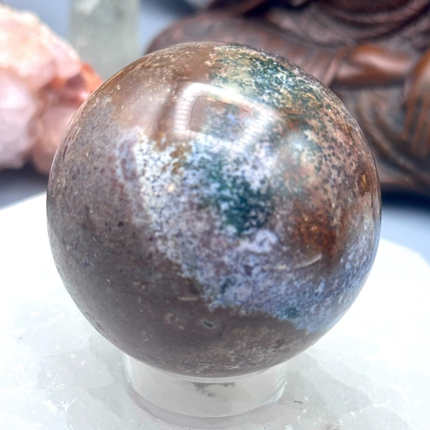 Ocean Jasper Sphere