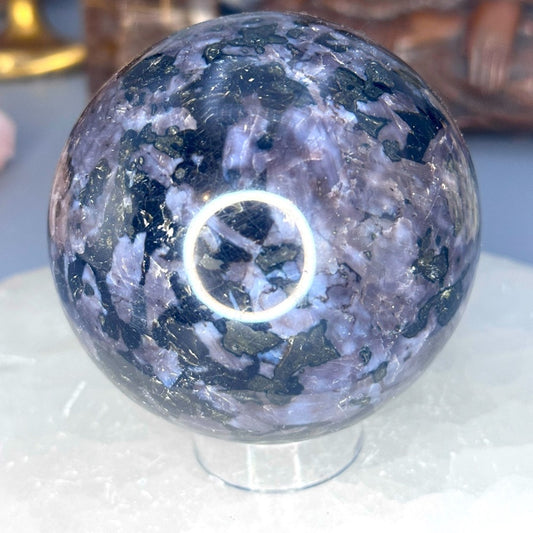 Indigo Gabbro Sphere