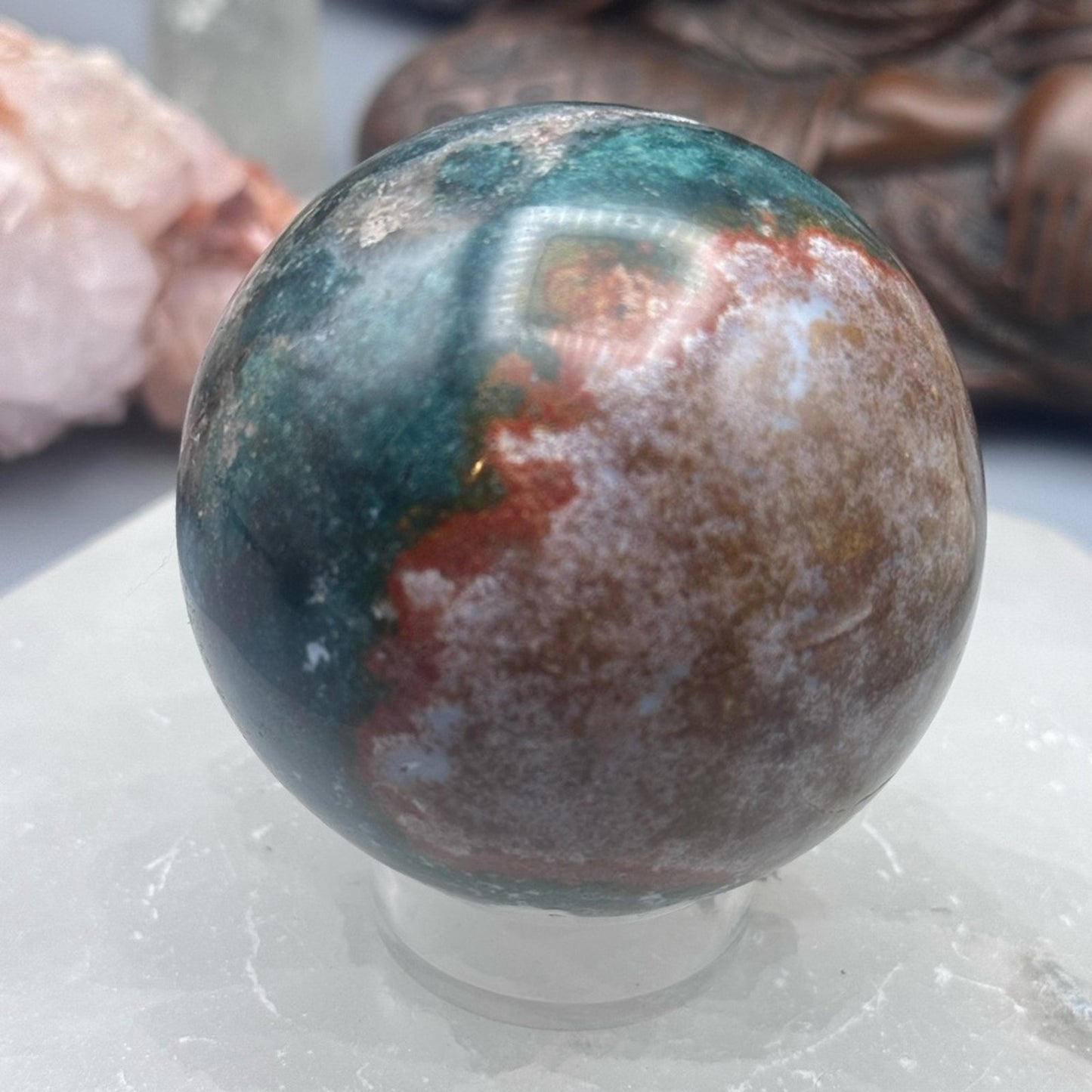 Ocean Jasper Sphere