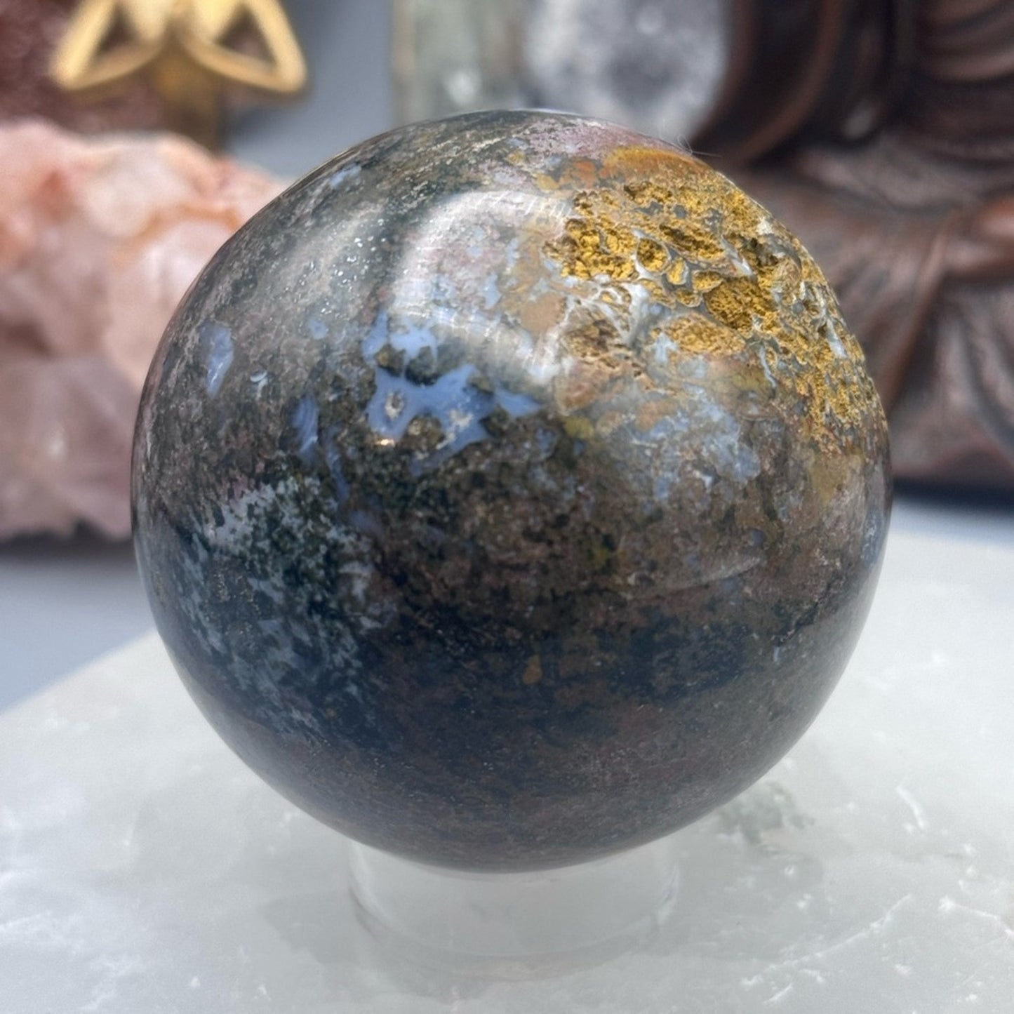 Ocean Jasper Sphere