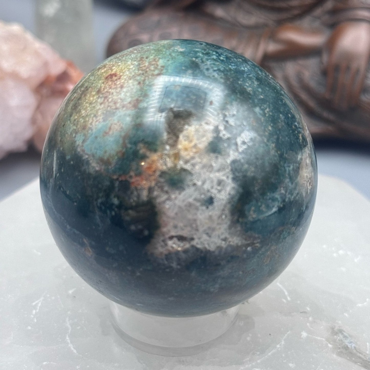 Ocean Jasper Sphere